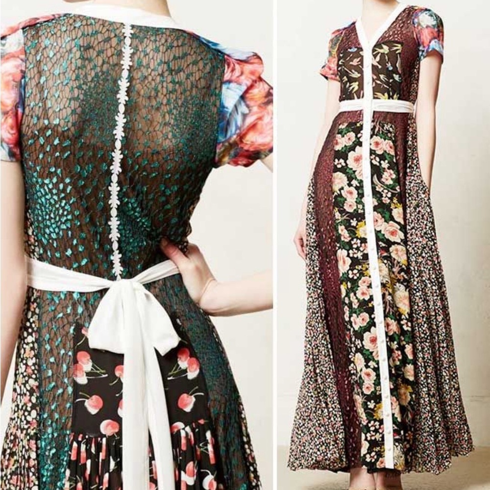 Beguile by Byron Lars Anthropologie Sula Maxi dress